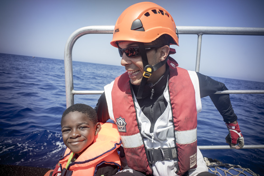 Student Albert Mayordomo from Proactiva Open Arms about the ship sequestered in Italy